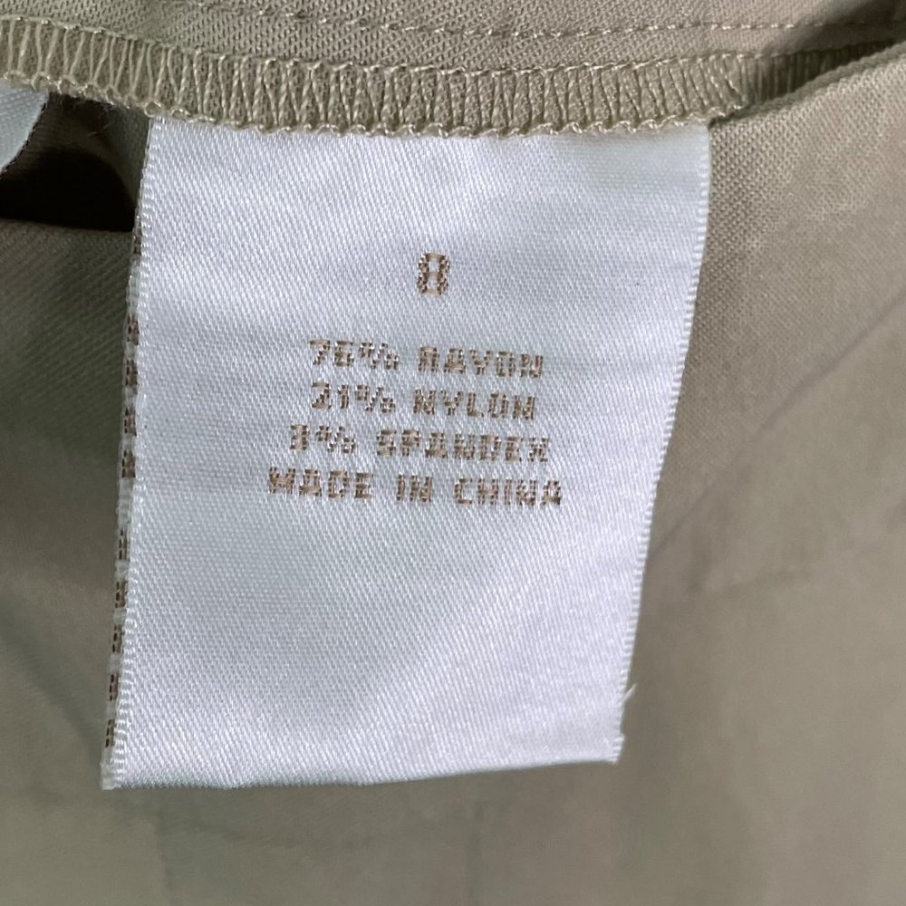 EP Pro Golf Shorts Khaki Size 8 Pull On Stretch - Picture 7 of 8
